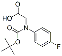 2-(Tert-butoxycarbonylamino)-2-(4-fluorophenyl)acetic acid Structure,142121-93-5Structure