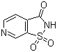 Isothiazolo[5,4-c]pyridin-3(2h)-one, 1,1-dioxide Structure,142141-07-9Structure