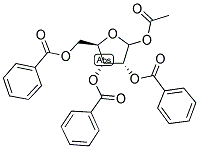 1-O-acetyl-2,3,5-tri-0-benzoyl-d-ribofuranose Structure,14215-97-5Structure