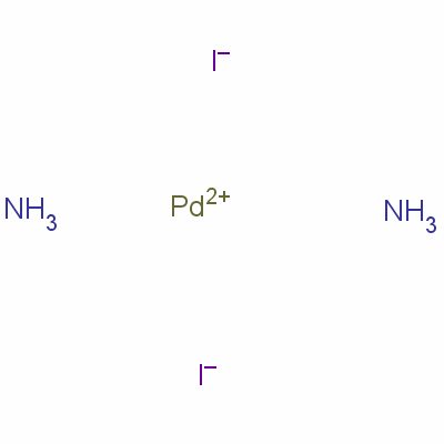 Diamminediiodopalladium(ii) Structure,14219-60-4Structure