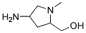 2-Pyrrolidinemethanol,4-amino-1-methyl- Structure,142228-25-9Structure