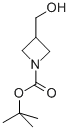 1-Azetidinecarboxylic acid, 3-(hydroxymethyl)-, 1,1-dimethylethyl ester Structure,142253-56-3Structure