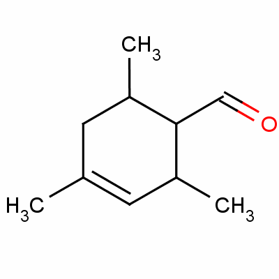 2,4,6-Trimethyl-3-cyclohexen-1-carboxaldehyde Structure,1423-46-7Structure