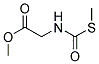 Glycine, n-[(methylthio)carbonyl]-, methyl ester (9ci) Structure,142311-83-9Structure