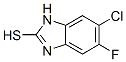 6-Chloro-5-fluoro-1H-benzo[d]imidazole-2-thiol Structure,142313-30-2Structure