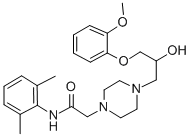 Ranolazine Structure,142387-99-3Structure