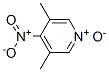 3,5-Dimethyl-4-nitropyridine N-oxide Structure,14248-66-9Structure