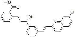 Methyl [E]-2-[3-(S)-[3-[2-(7-Chloro-2-quinolinyl)ethenyl]phenyl]-3-hydroxypropyl]benzoate Structure,142569-69-5Structure