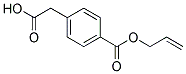 Benzeneacetic acid, 4-[(2-propenyloxy)carbonyl]-(9ci) Structure,142650-93-9Structure