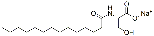 N-Myristoyl-L-serine sodium salt Structure,142739-82-0Structure