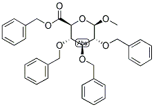 Methyl 2,3,4-tri-o-benzyl-beta-d-glucuronic acid, benzyl ester Structure,142797-33-9Structure