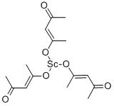 Scandium(III) 2,4-pentanedionate hydrate Structure,14284-94-7Structure