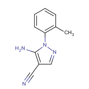 5-Amino-1-o-tolyl-1h-pyrazole-4-carbonitrile Structure,142893-46-7Structure