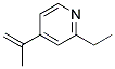 Pyridine, 2-ethyl-4-(1-methylethenyl)-(9ci) Structure,142896-08-0Structure