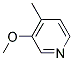 Pyridine, 3-methoxy-4-methyl-(9ci) Structure,142918-38-5Structure