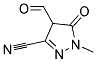 1H-pyrazole-3-carbonitrile, 4-formyl-4,5-dihydro-1-methyl-5-oxo-(9ci) Structure,142966-21-0Structure