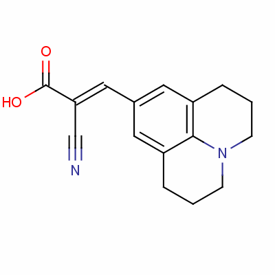 9-(2-Carboxy-2-cyanovinyl)julolidine Structure,142978-18-5Structure