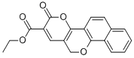 3-Oxo-3h,12h-4,11-dioxa-chrysene-2-carboxylic acid ethyl ester Structure,143034-64-4Structure