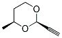 1,3-Dioxane, 2-ethynyl-4-methyl-, (2r-cis)-(9ci) Structure,143136-91-8Structure