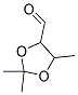 1,3-Dioxolane-4-carboxaldehyde, 2,2,5-trimethyl-(9ci) Structure,143169-20-4Structure