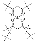 Tris(2,2,6,6-tetramethyl-3,5-heptanedionato)aluminum Structure,14319-08-5Structure