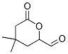 2H-pyran-2-carboxaldehyde, tetrahydro-4,4-dimethyl-6-oxo-(9ci) Structure,143192-19-2Structure