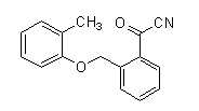 2-(2-Methylphenoxymethyl)benzoyl  cyanide Structure,143211-11-4Structure