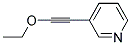 Pyridine, 3-(ethoxyethynyl)-(9ci) Structure,143278-15-3Structure