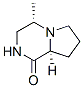 Pyrrolo[1,2-a]pyrazin-1(2h)-one, hexahydro-4-methyl-, (4s-cis)- (9ci) Structure,143317-51-5Structure