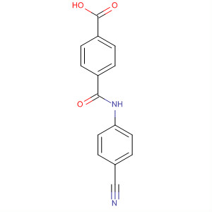 4-[[(4-Cyanophenyl)amino]carbonyl]benzoic acid Structure,143330-30-7Structure