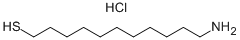 11-Amino-1-undecanethiol hydrochloride Structure,143339-58-6Structure