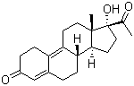 Gestadienol; 17a-hydroxy-19-norpregna-4,9-diene-3,20-dione； Structure,14340-01-3Structure