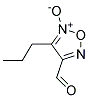 1,2,5-Oxadiazole-3-carboxaldehyde, 4-propyl-, 5-oxide (9ci) Structure,143423-06-7Structure