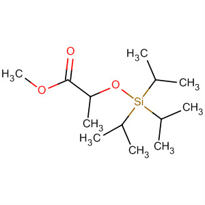 (2R)-2-[[tris(1-methylethyl)silyl]oxy]propanoic acid methyl ester Structure,143429-14-5Structure