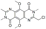 Pyrimido[4,5-g]quinazoline-4,9-dione, 2-(chloromethyl)-3,8-dihydro-5,10-dimethoxy-3,7,8-trimethyl- Structure,143430-53-9Structure