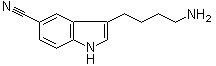 1H-indole-5-carbonitrile, 3-(4-aminobutyl)- Structure,143612-85-5Structure