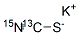 Potassium thiocyanate-13c,15n Structure,143673-61-4Structure
