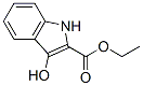 3-Hydroxy-1H-indole-2-carboxylic acid ethyl ester Structure,14370-74-2Structure