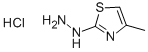 (4-Methyl-thiazol-2-yl)-hydrazine hydrochloride Structure,14397-08-1Structure