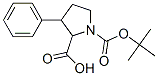 3-Phenyl-pyrrolidine-1,2-dicarboxylic acid 1-tert-butyl ester Structure,143979-44-6Structure