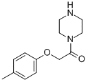 2-(4-Methylphenoxy)-1-(1-piperazinyl)ethanone Structure,143999-89-7Structure