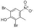 2,6-Dibromo-3-methyl-4-nitrophenol Structure,14401-03-7Structure