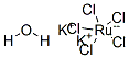 Potassium pentachlororuthenate (III) hydrate Structure,14404-33-2Structure