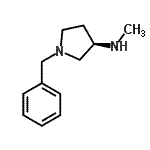 (3R)-(-)-1-benzyl-3-(methylamino)pyrrolidine Structure,144043-17-4Structure