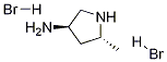 (2R,4r)-4-amino-2-methylpyrrolidine dihydrobromide Structure,144043-31-2Structure