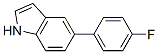 5-(4-Fluoro-phenyl)-1H-indole Structure,144104-44-9Structure