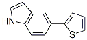 5-(2-Thienyl)-1H-indole Structure,144104-54-1Structure