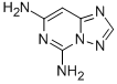 [1,2,4]Triazolo[1,5-c]pyrimidine-5,7-diamine(9ci) Structure,144105-17-9Structure