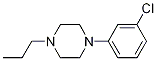 1-(3-Chlorophenyl)-4-propylpiperazine Structure,144146-59-8Structure