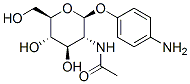 4-Aminophenyl 2-acetamido-2-deoxyhexopyranoside Structure,14419-59-1Structure